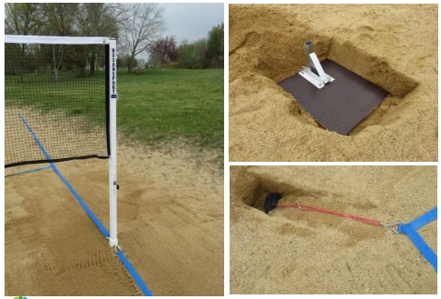 Kit matériel AirBadminton sable