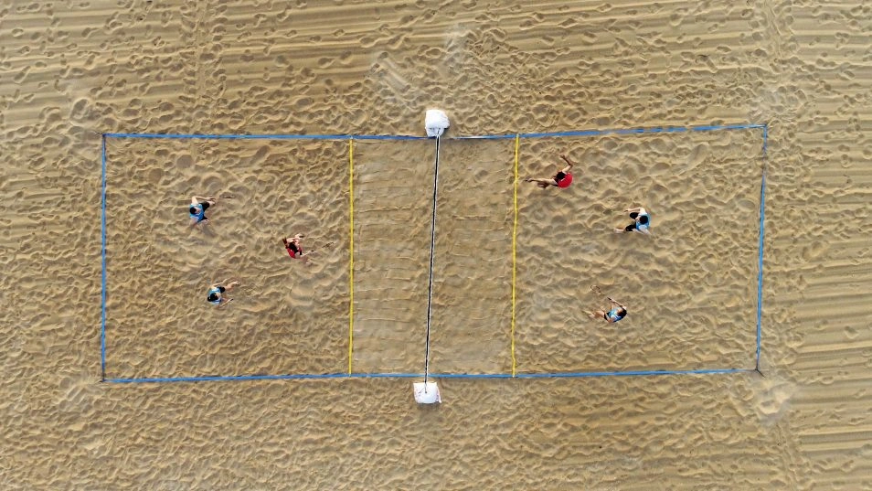 AirBadminton sable AirShuttle terrain